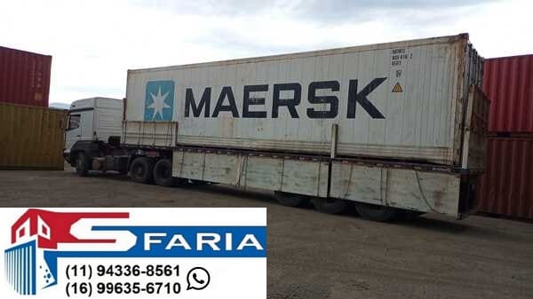 Venda de Container 1 Transporte de container Marítimo sfaria container