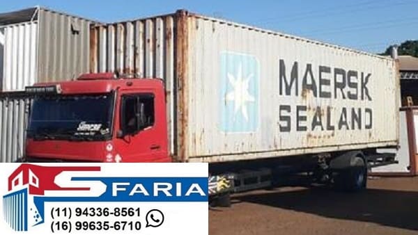 Venda de Container 2 Transporte de container