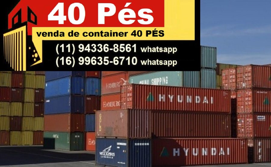 Container 40 PÉS 5 Container 40 Pés Avaré,