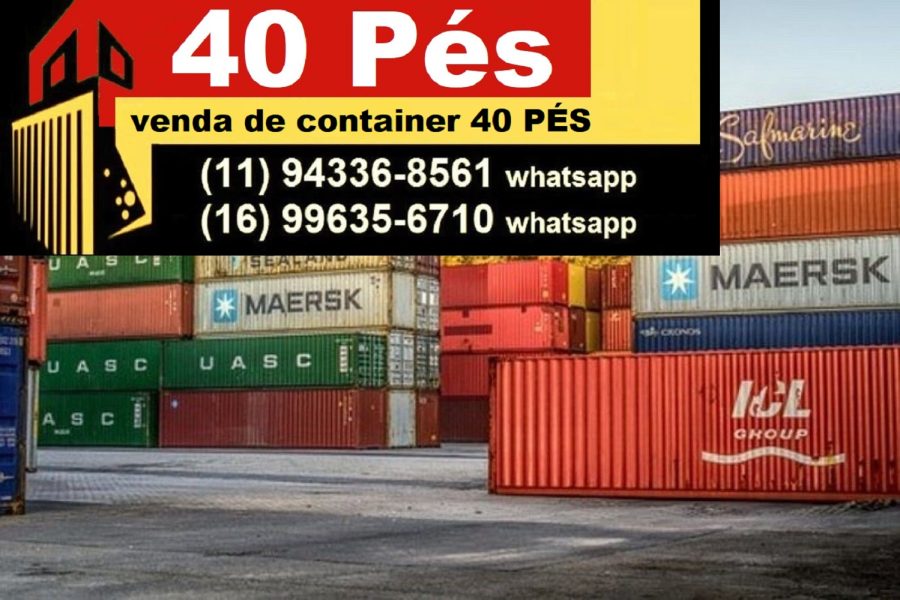 Container 40 PÉS 19 Container 40 Pés Ibiúna,